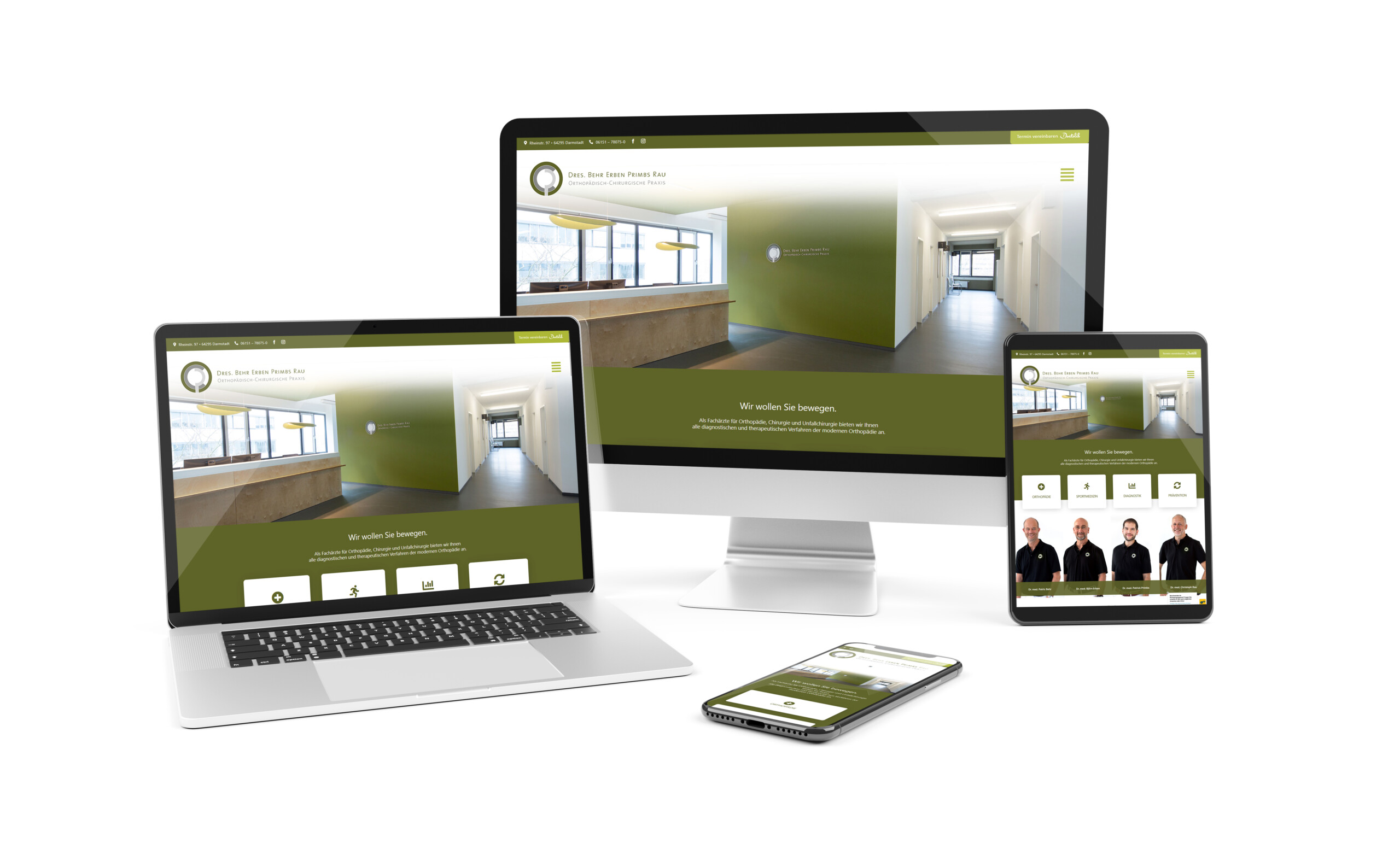 Professionelles-Webdesign Portfolio Referenz OCP Darmstadt